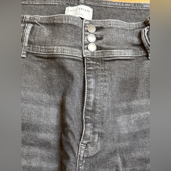 Lane Bryant Black Flex Magic Waistband High-Rise Jegging sz 24 - Picture 3 of 5